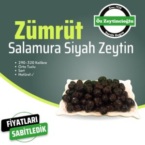 Zümrüt Siyah Zeytin (290-320)